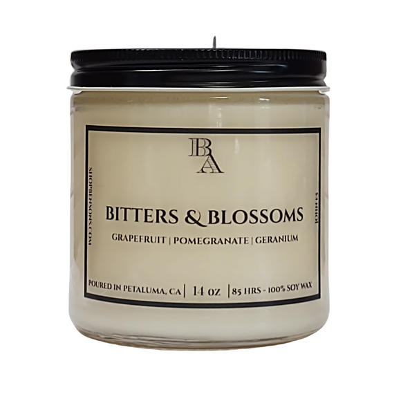 14oz. Bitters & Blossoms Candle