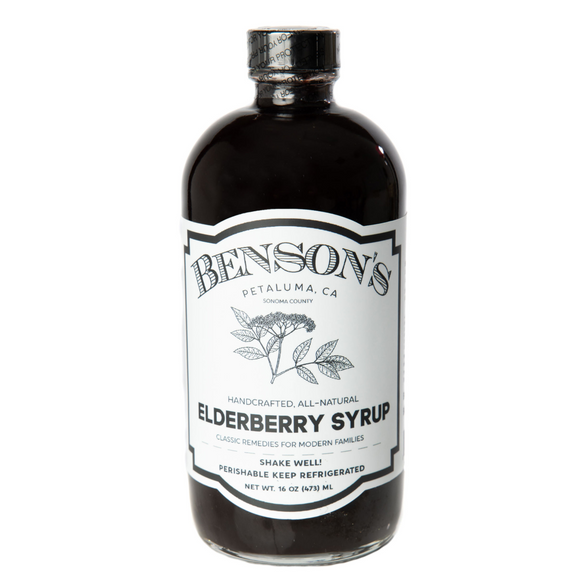 Benson's Original Blend Elderberry Syrup - Single Bottle